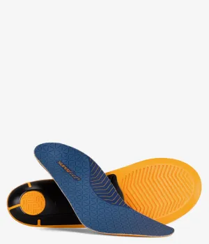 Semelles intérieures Superfeet Work Slim-Fit (Jaune Bleu)