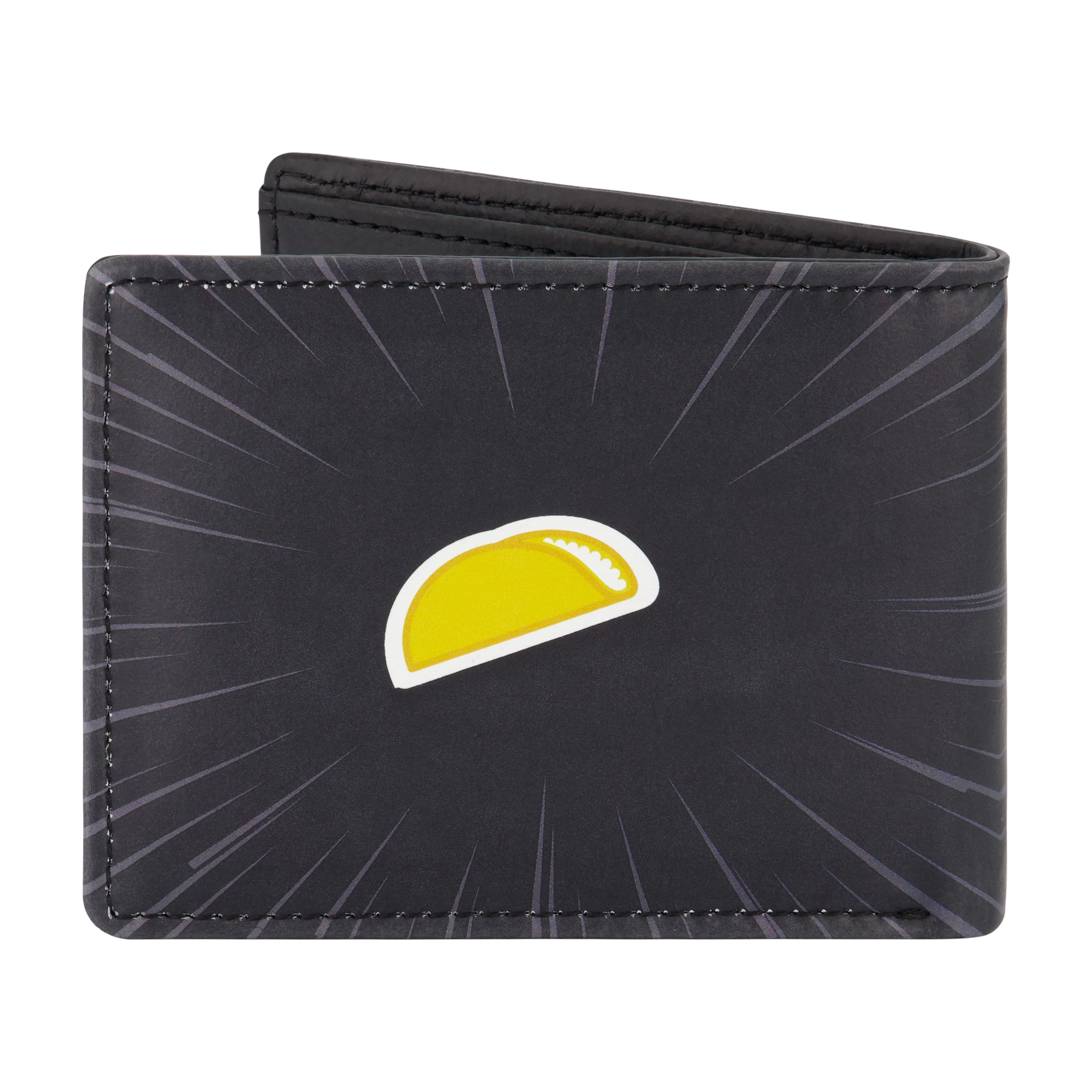 Portefeuille pliable avec logo TACO BELL, portefeuille mince avec boîte décorative pour hommes et femmes, chaussures ecco