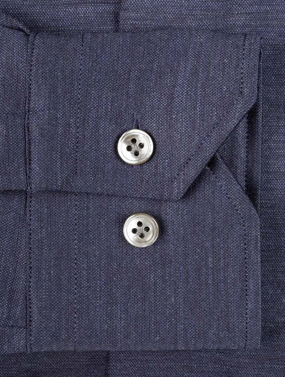 Le Chemise en Laine Marine