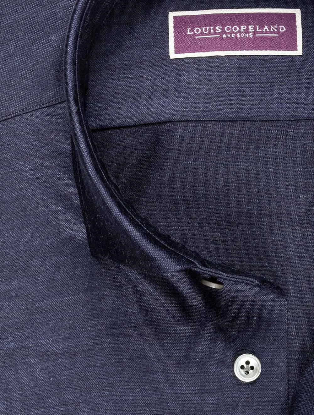 Le Chemise en Laine Marine