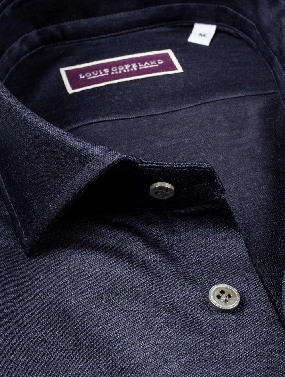 Le Chemise en Laine Marine