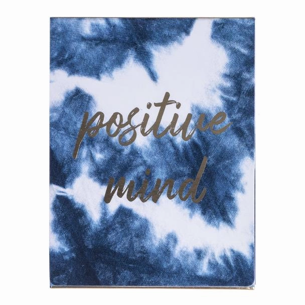 Tie Dye Positive Mind - Pocket Note