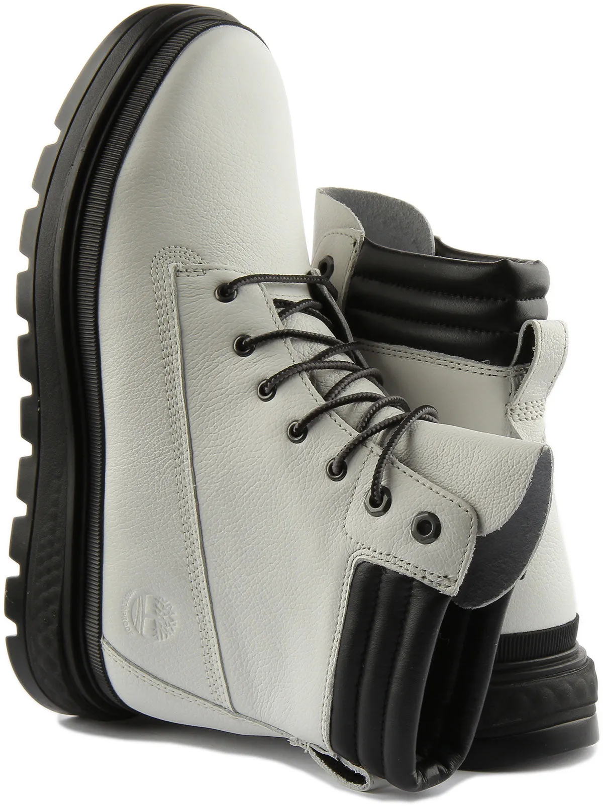 Timberland A2Jqh Ray City En Blanc Noir Pour Femmes Chaussures Timberland
