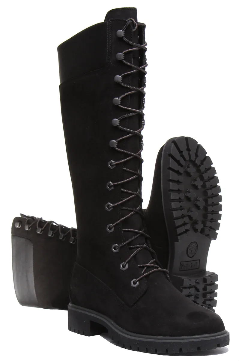 Botte Timberland Premium 14 Pouces en Noir pour Femmes