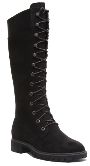 Botte Timberland Premium 14 Pouces en Noir pour Femmes