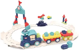 Jouet de Train pour Tout-Petits avec Lumières et Sons pour Garçons et Filles