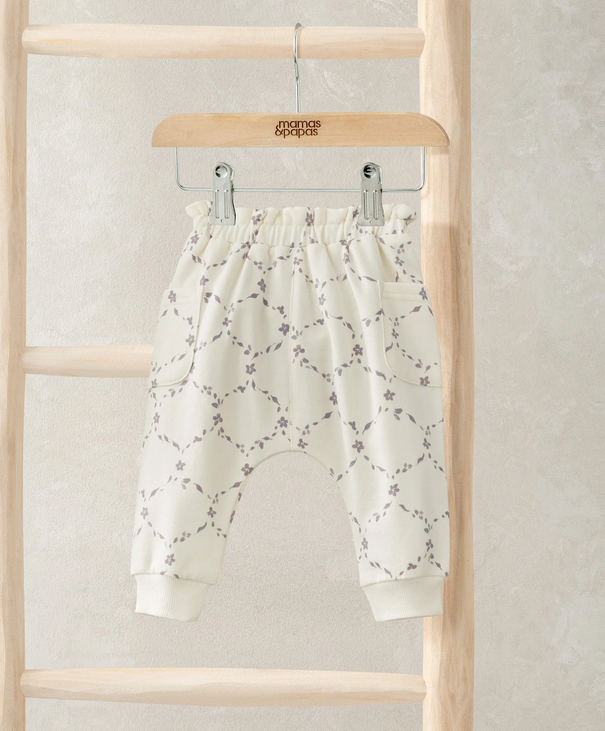 Pantalons de jogging à motif treillis
