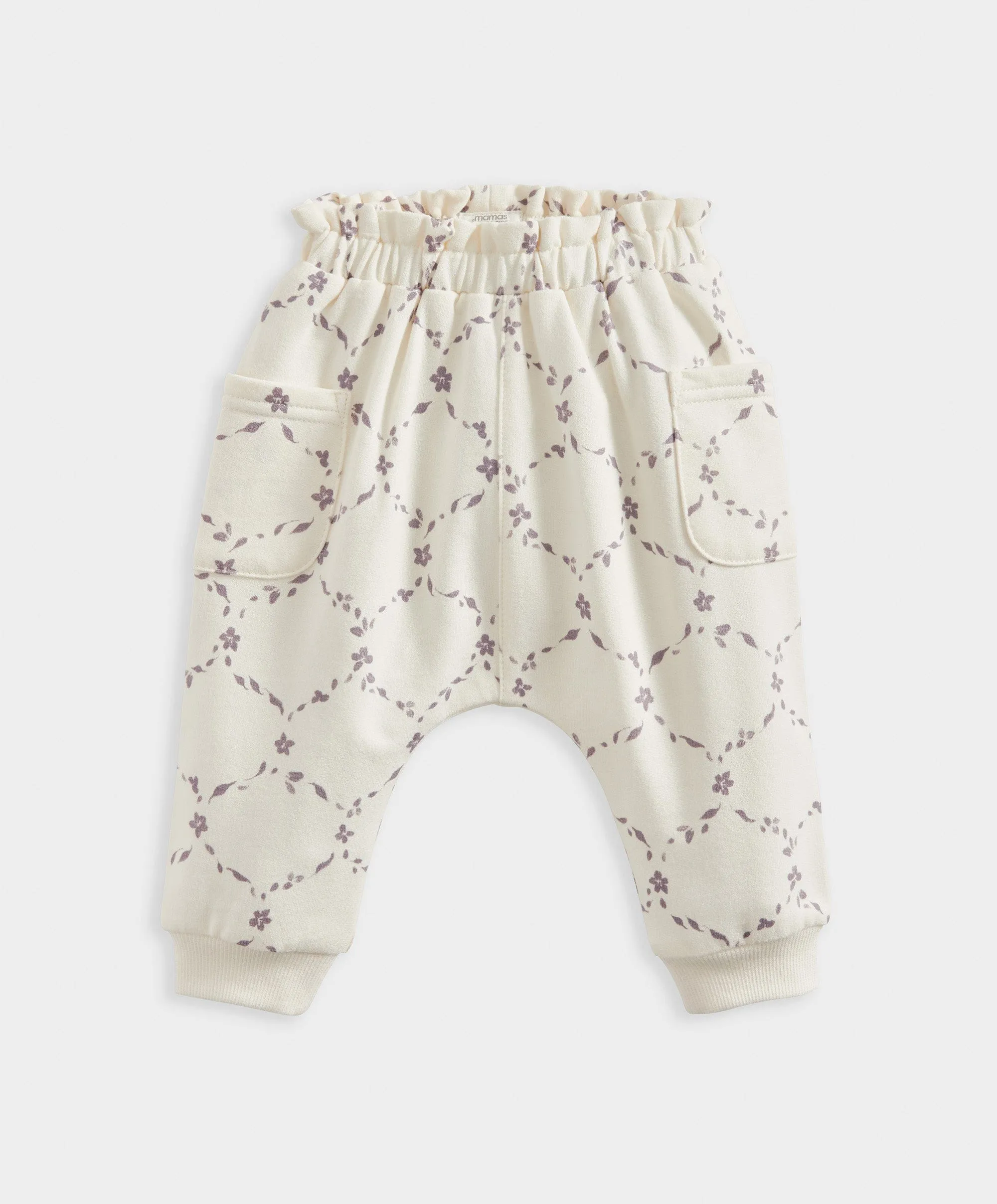 Pantalons de jogging à motif treillis