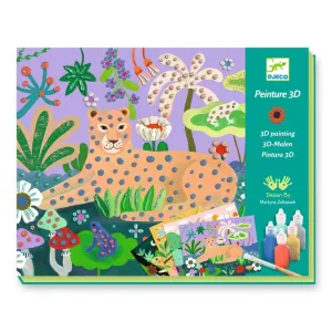 Ensemble de Peinture 3D Forêt Tropicale