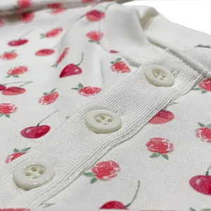 Pyjama Deux Pièces Cerise avec Framboises pour Enfants