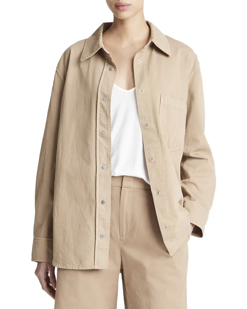 Vince Snap Chemise en Sergé Overshirt