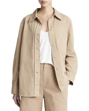 Vince Snap Chemise en Sergé Overshirt