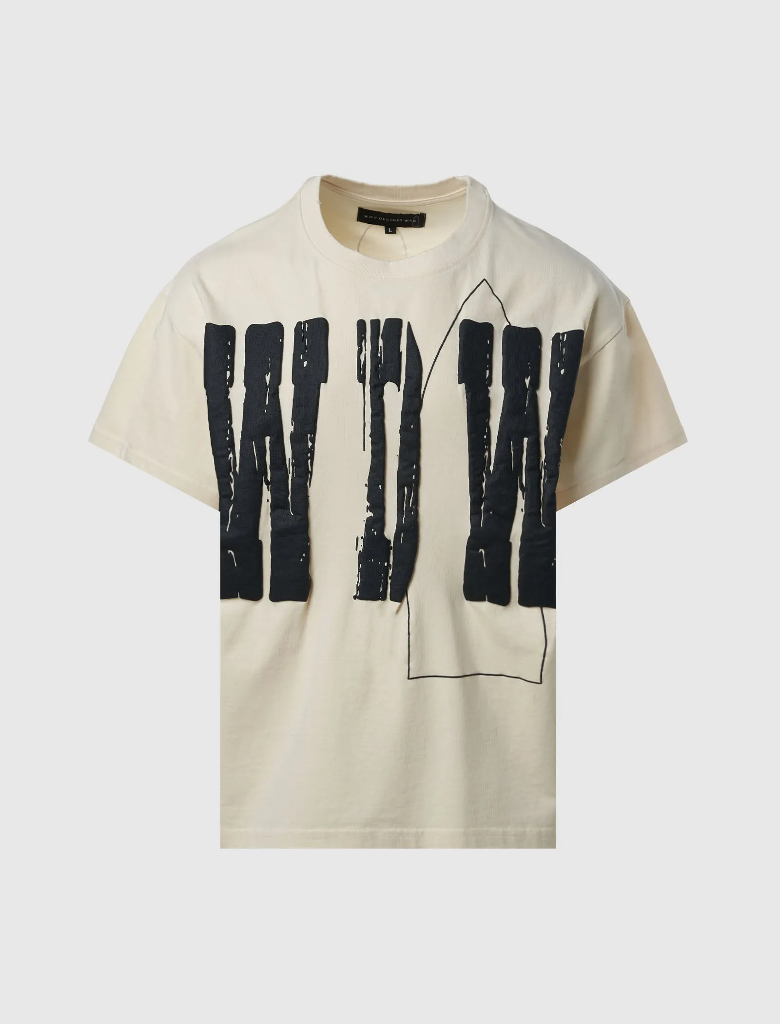 T-SHIRT MANCHES COURTES LAVÉ