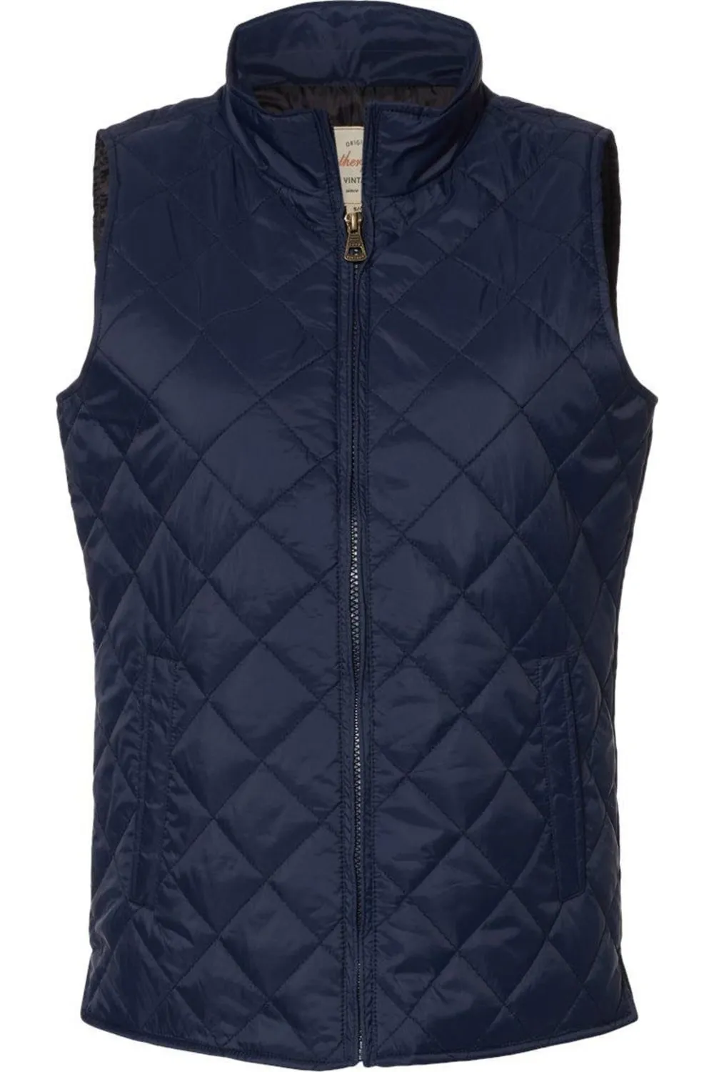 Veste matelassée vintage pour femme imperméable avec motif diamant