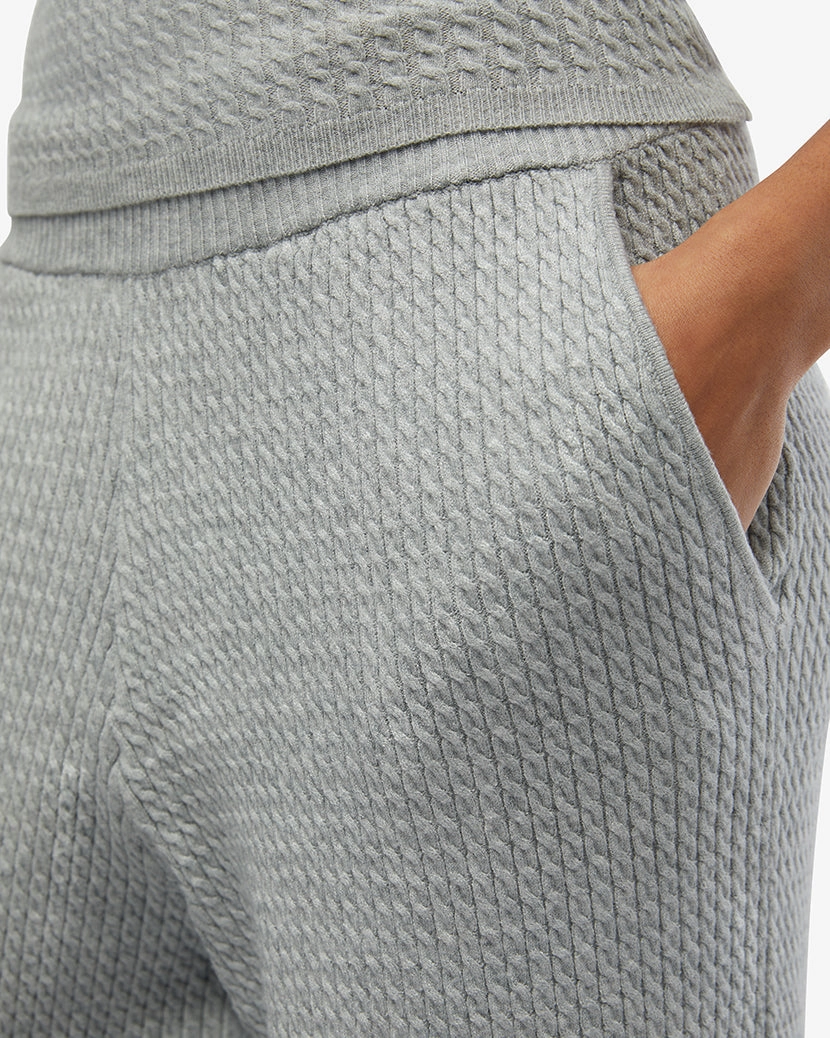 Wide Leg Pull On Pant
