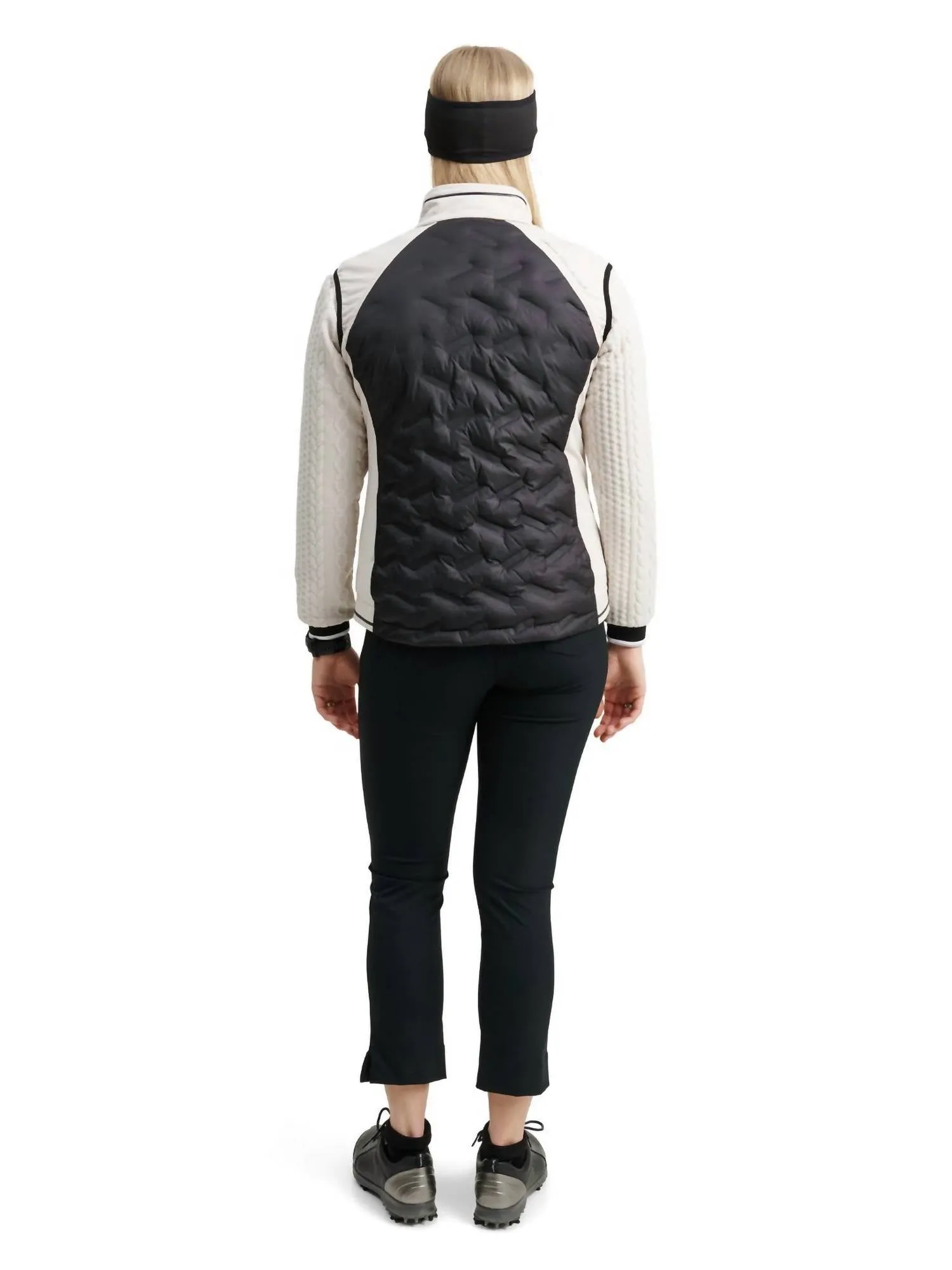 Veste Hybrid Grove pour Femme en Noir Pierre