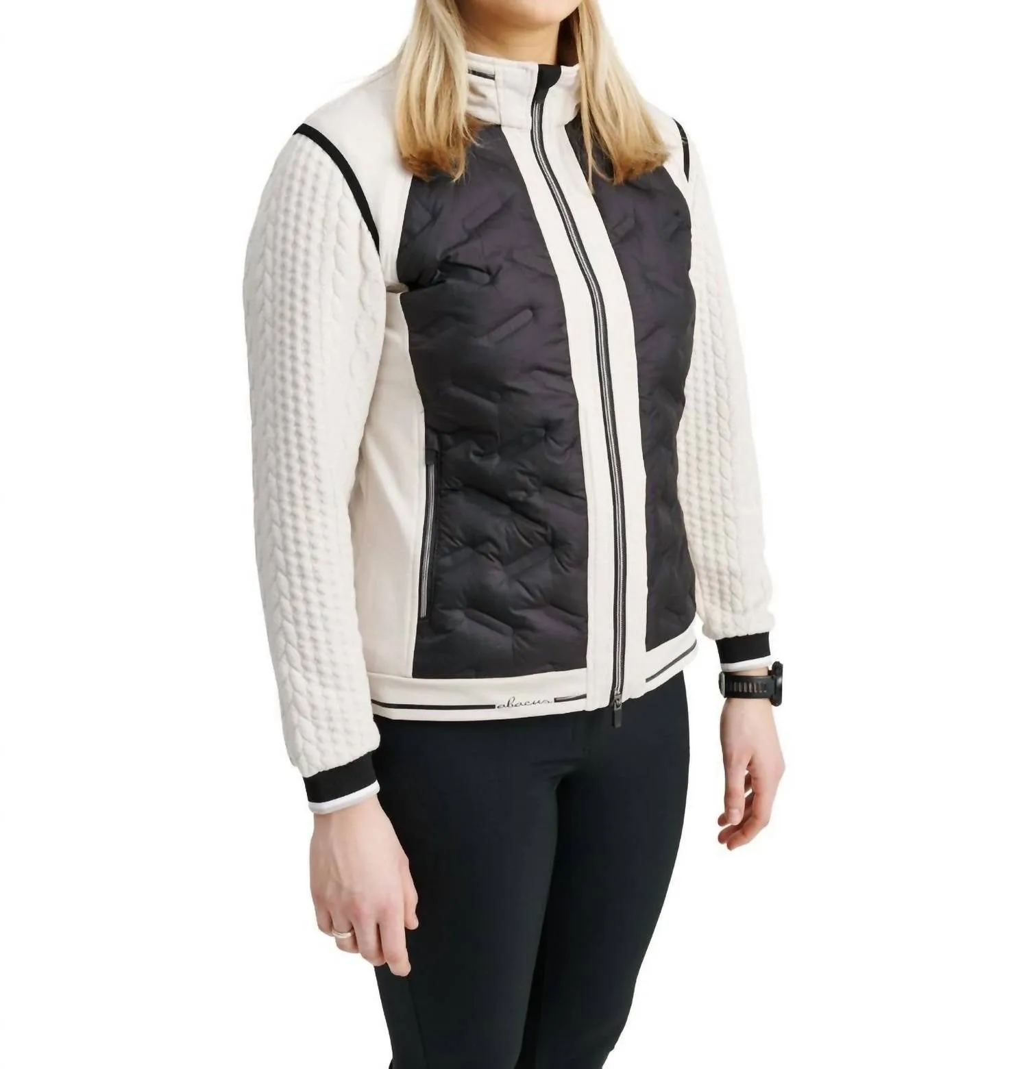 Veste Hybrid Grove pour Femme en Noir Pierre