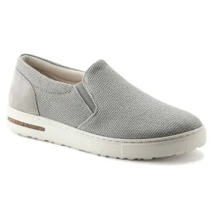 Chaussures Oswego en Toile et Suédine pour Femme en Gris Baleine