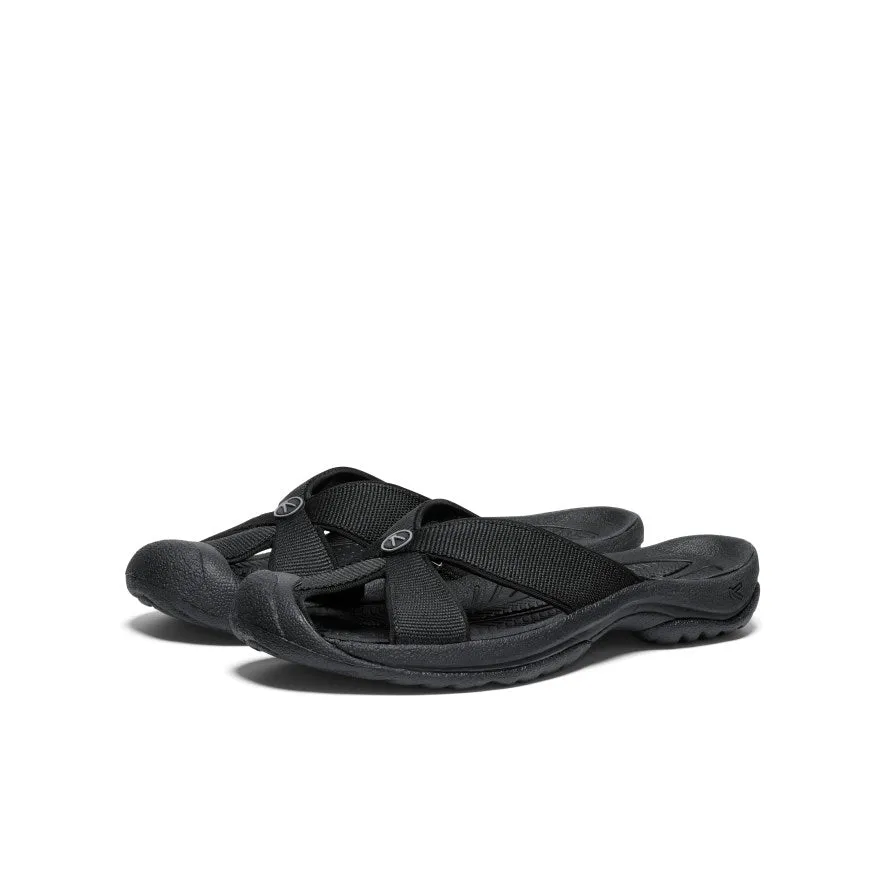 Sandale Bali pour Femme | Noir/Gris Acier