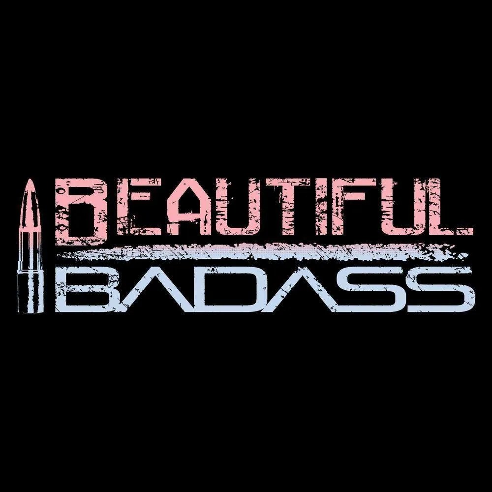 T-shirt dégradé badass pour femmes - Noir