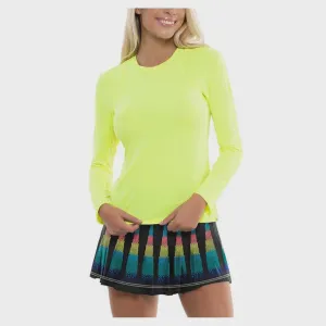 Vêtements de Tennis Femme à Manches Longues Breeze Crew Chanceuse en Amour