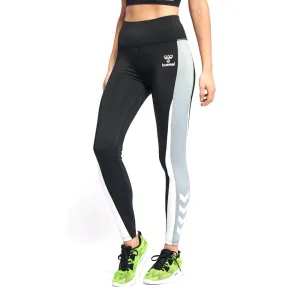 Legging Femme à Motifs Colorés, Noir