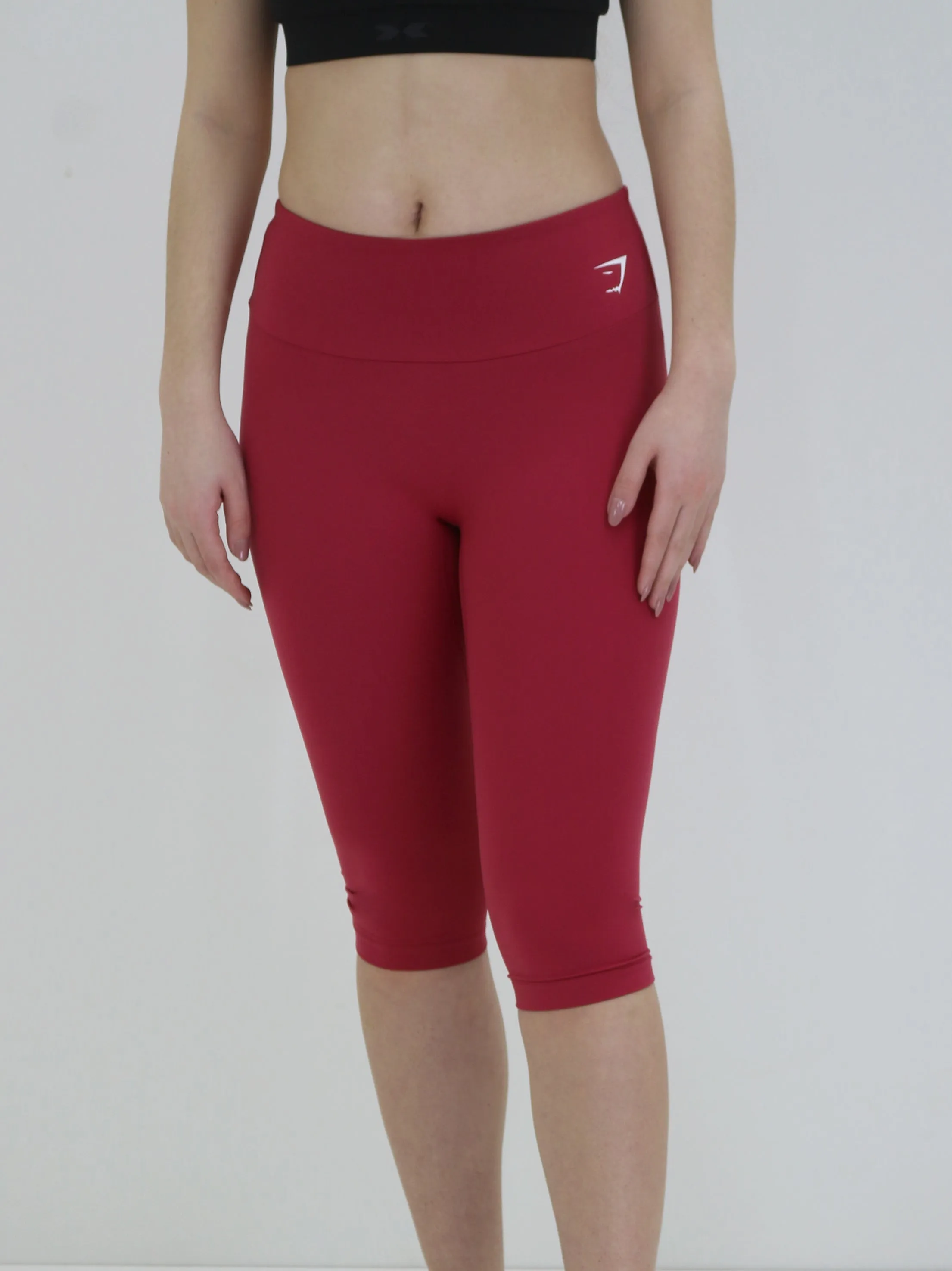 Legging court pour femme, Fuchsia