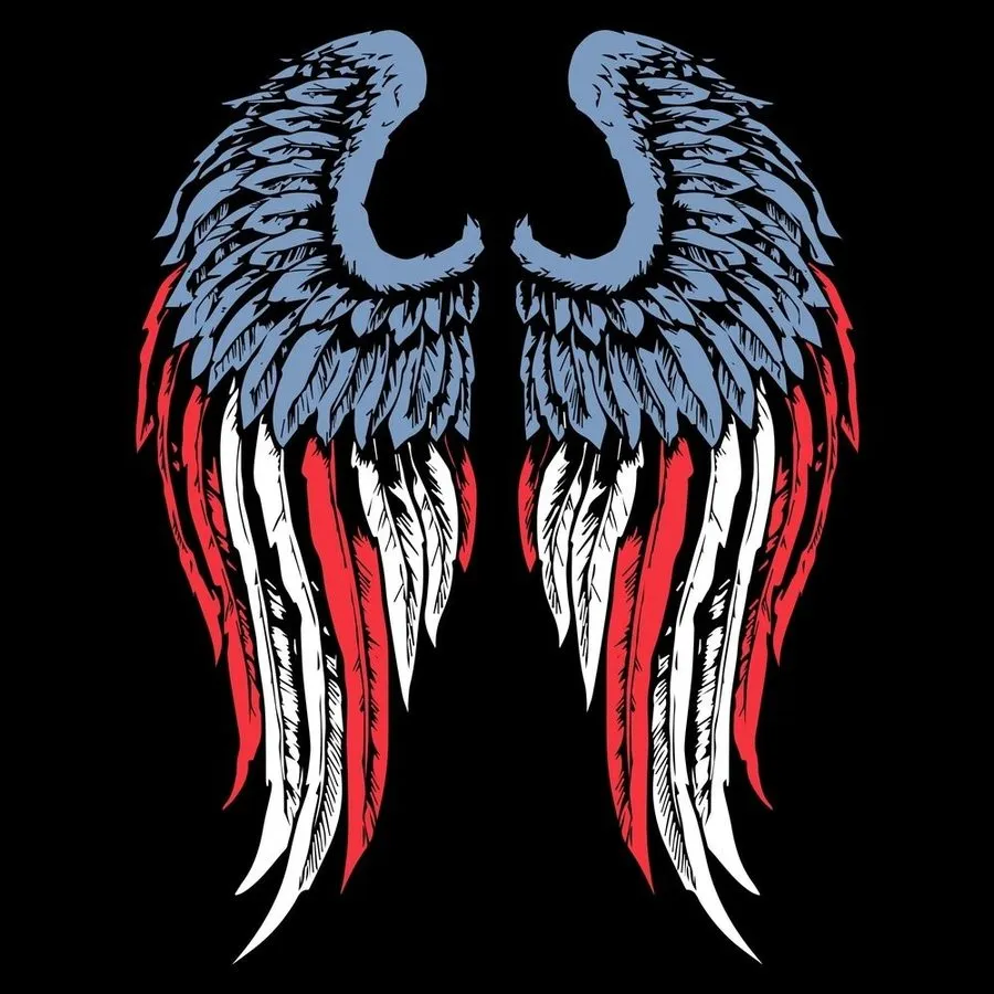 Angel Décolleté en V pour la Liberté des Femmes - Noir