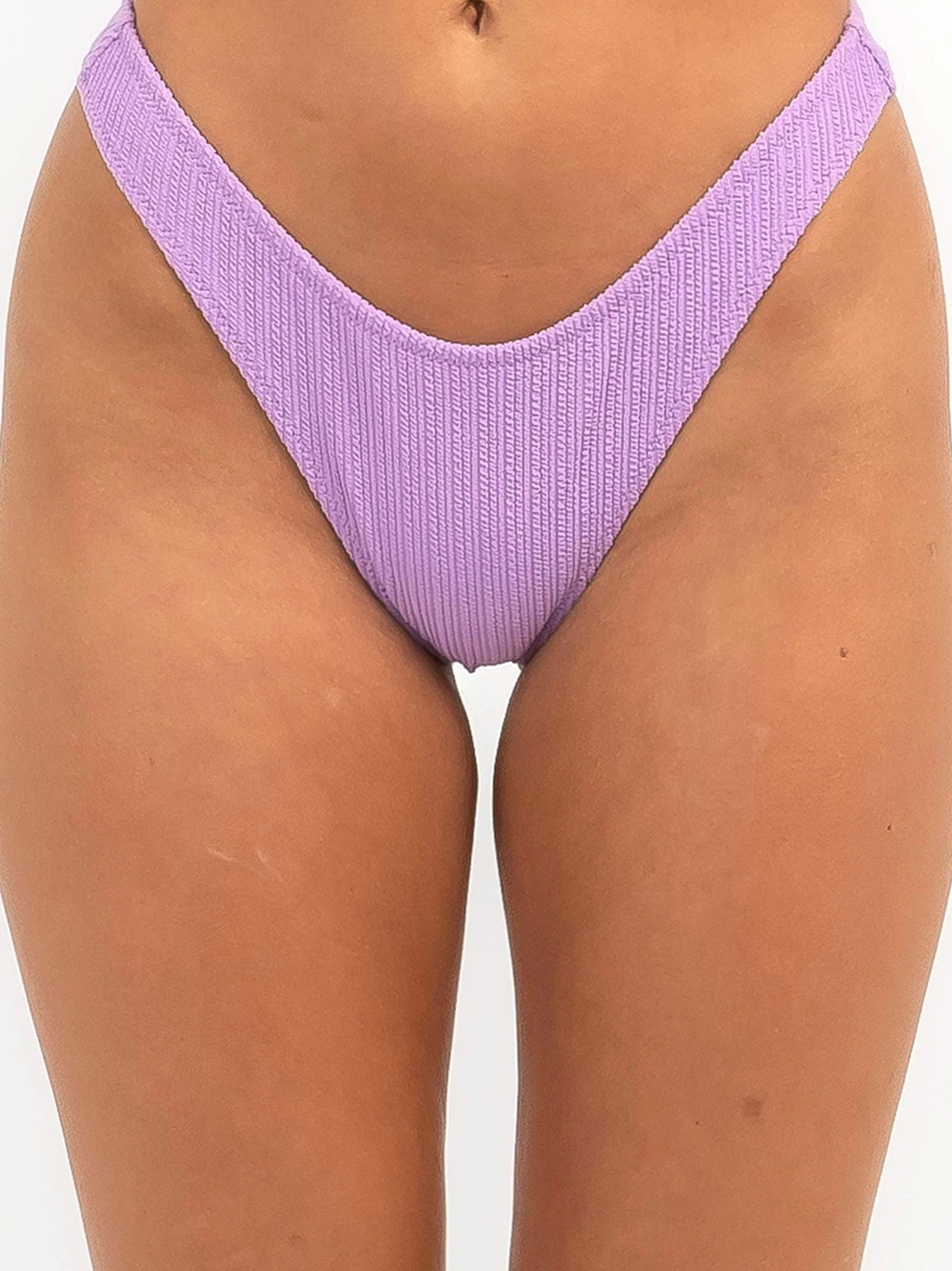 Culotte de Bikini en Gaz pour Femmes, Violet