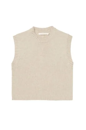 Gilet Josie pour femme en couleur avoine