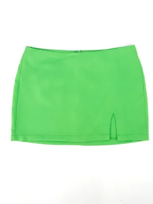 Mini-jupe pour femme, Verte
