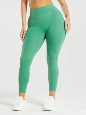 Leggings Femme Uni, Vert