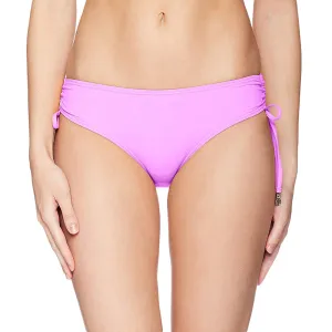 Bas de bikini uni pour femmes, violet clair