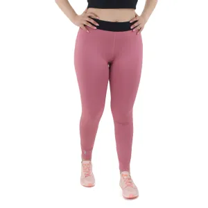 Legging d'entraînement uni pour femmes, Rose