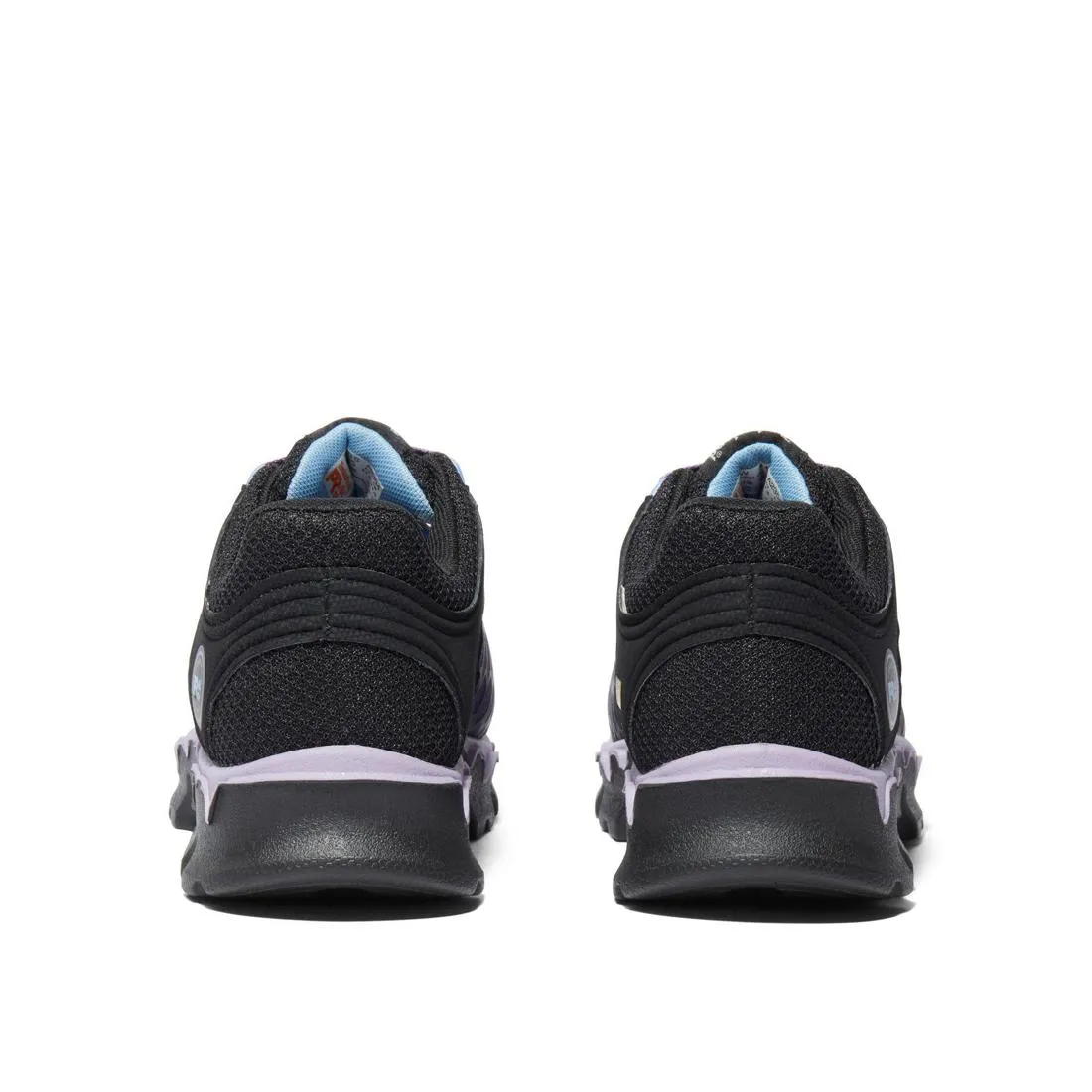 Chaussure de travail sportive à embout d'acier pour femmes PowerTrain Noir/Violet