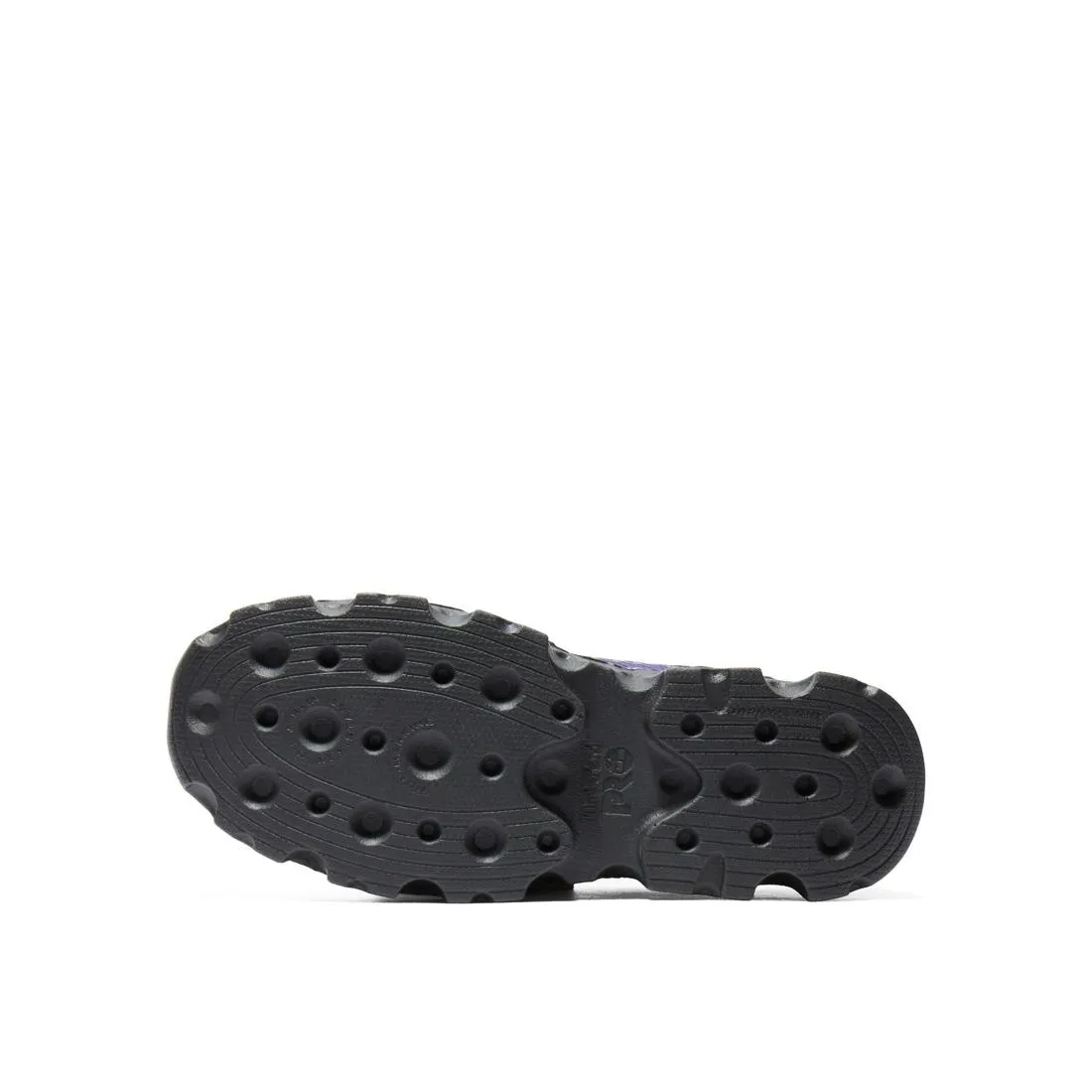 Chaussure de travail sportive à embout d'acier pour femmes PowerTrain Noir/Violet