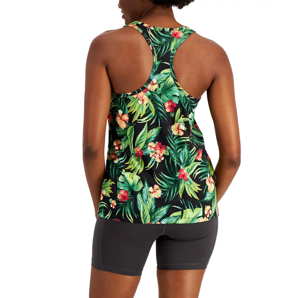 Débardeur décontracté à imprimé tropical pour femme, Multi