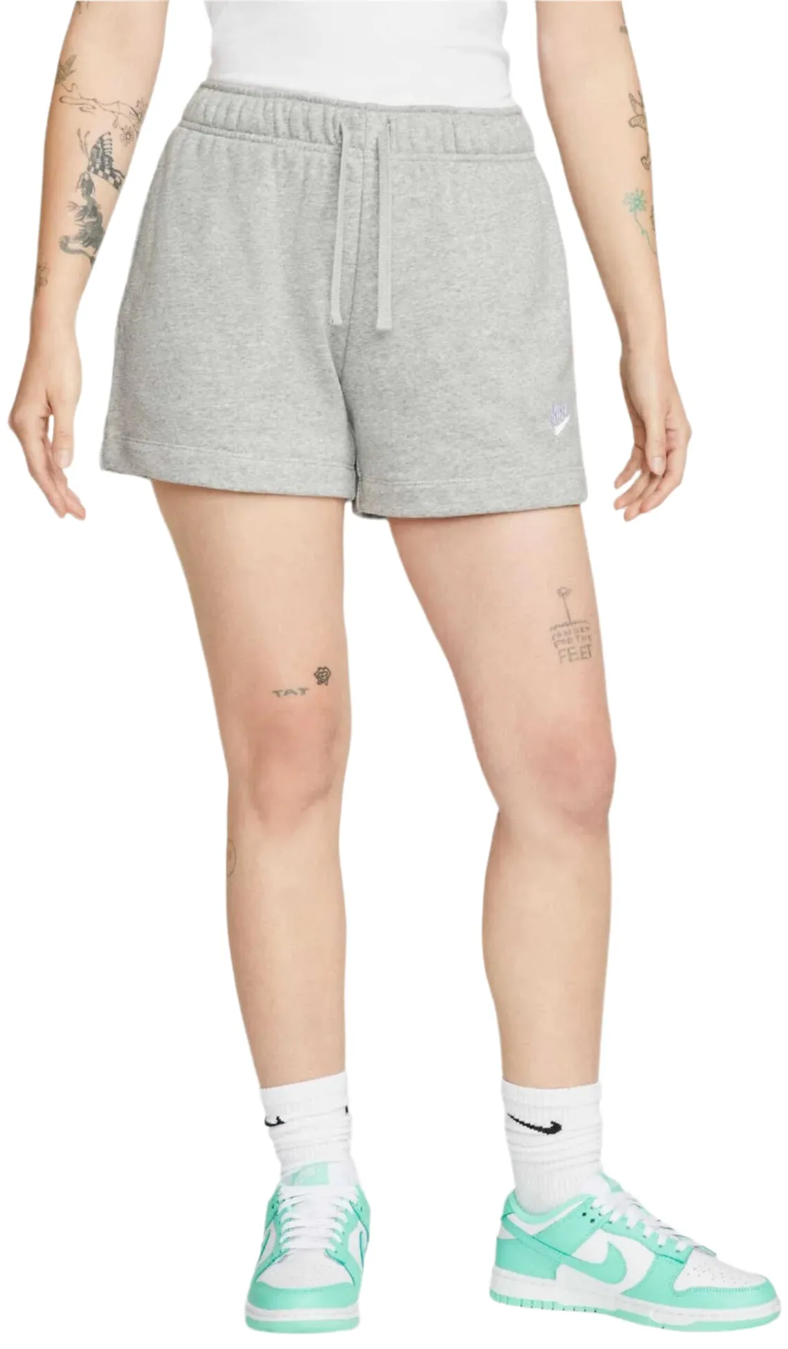 Shorty en molleton mi-montant pour femme - Sportswear Club