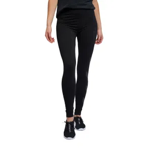 Legging en coton extensible pour femmes, Noir