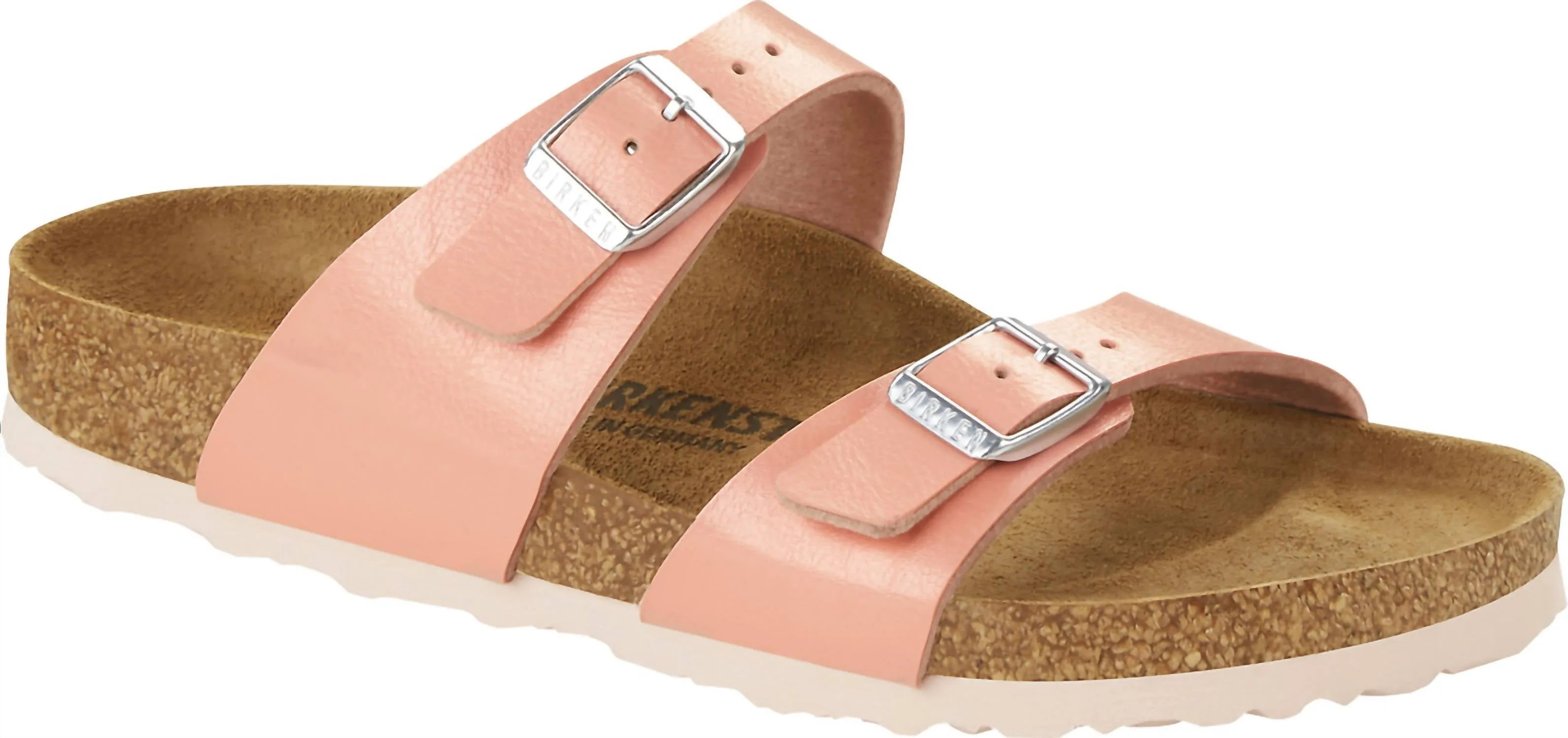 Sandale Sydney pour Femme - Largeur Étroite en Corail Gracieux