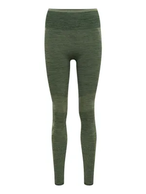 Leggings texturés pour femme, Vert