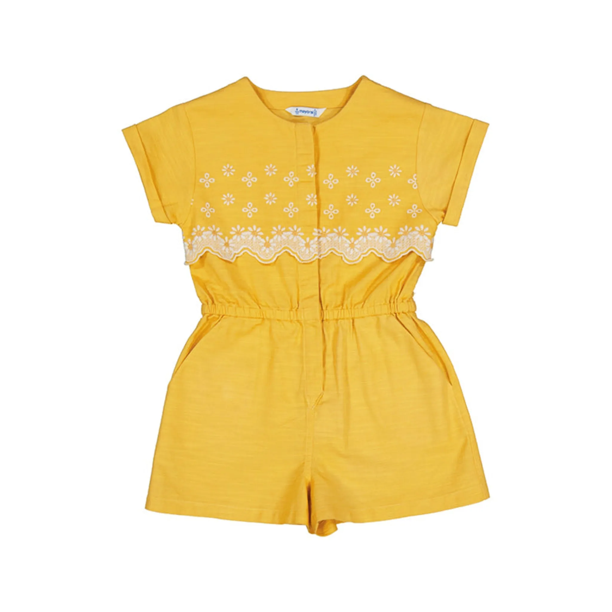 Barboteuse Jaune pour Filles
