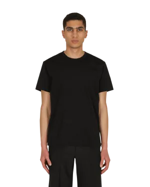 T-Shirt à Fermeture Éclair Noir